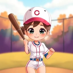 Baseball girl