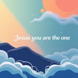 Jesus you are the one