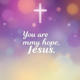 You are my hope Jesus