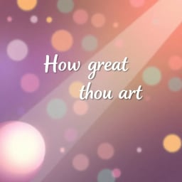 How great thou art